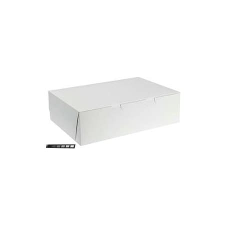 Lagasse Tuck-Top Bakery Boxes, 19w X 14d X 4h, White, 50 ct SCH 1029
